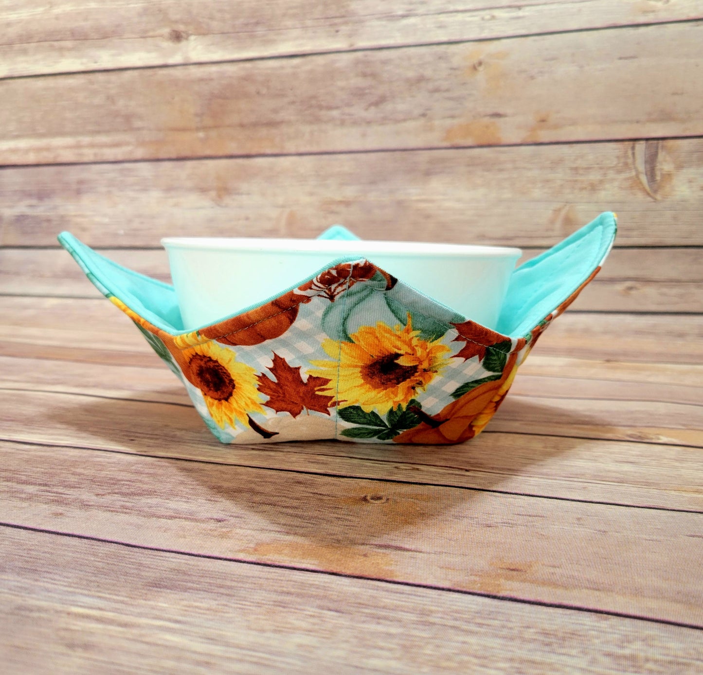 Fall Bowl Cozy | Autumn Padded Holder | Hot + Cold Pad