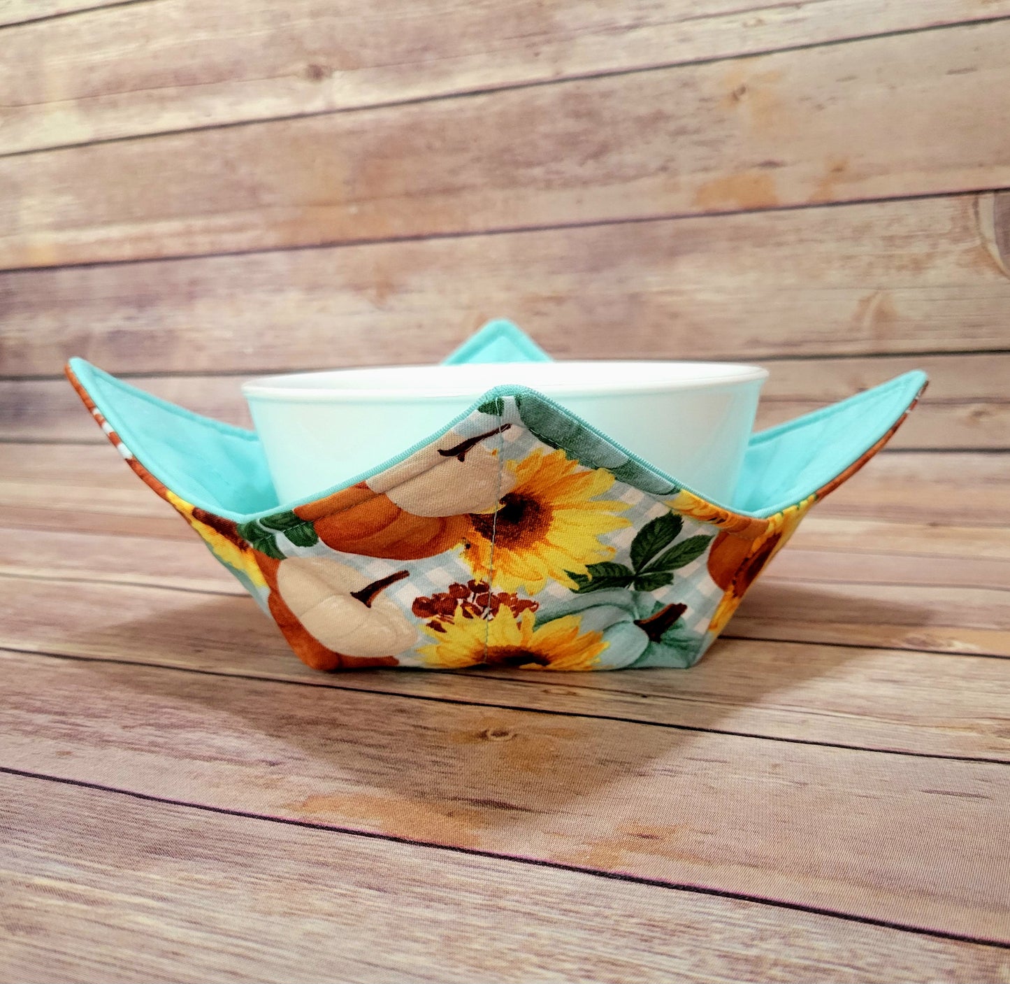 Fall Bowl Cozy | Autumn Padded Holder | Hot + Cold Pad