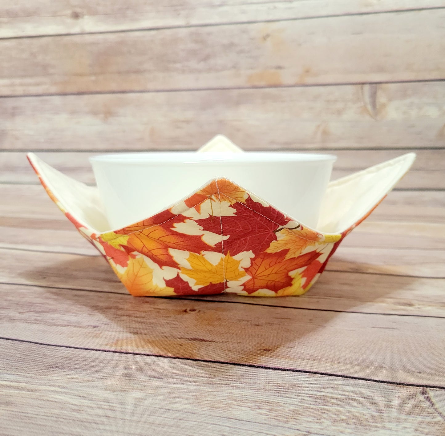 Fall Bowl Cozy | Autumn Padded Holder | Hot + Cold Pad