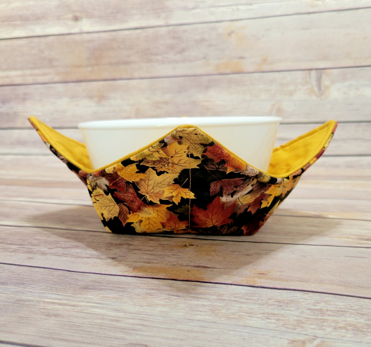 Fall Bowl Cozy | Autumn Padded Holder | Hot + Cold Pad