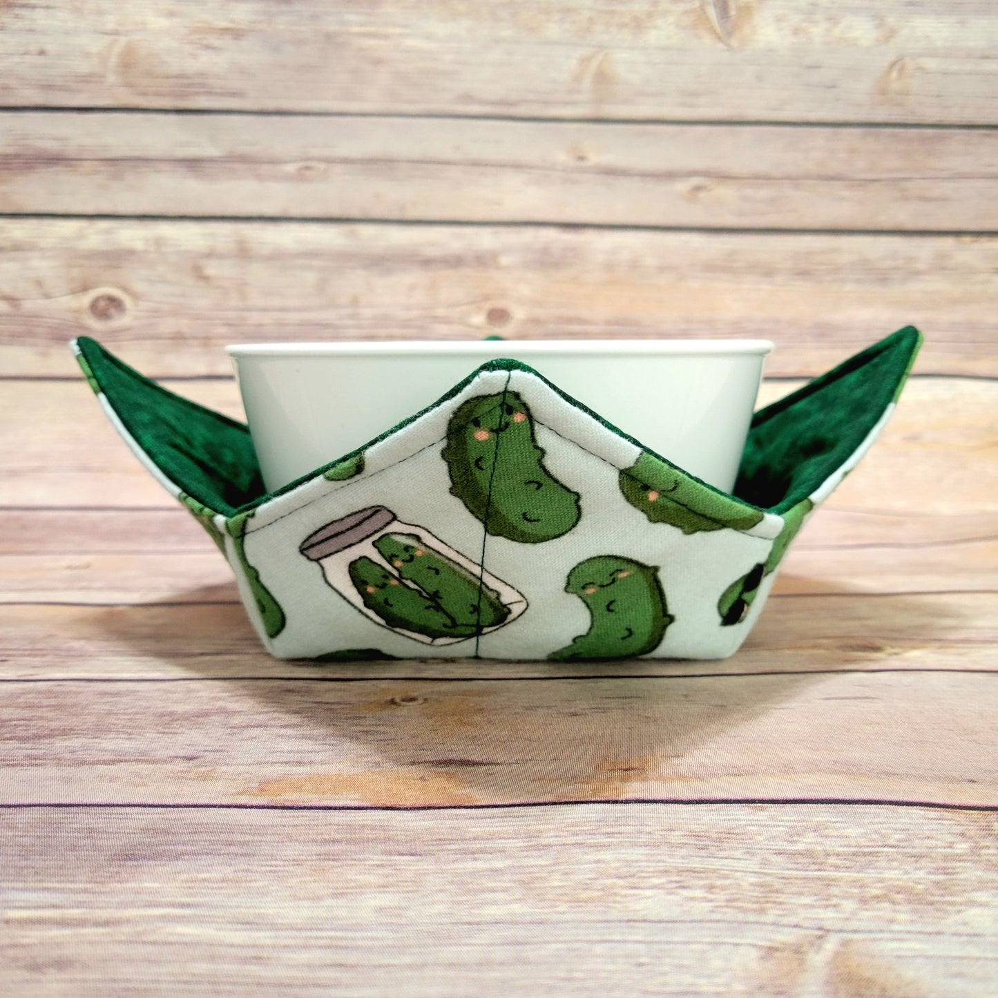 Pickle Bowl Cozy| Green Pickles Hot Pad | Kitchen, Cotton