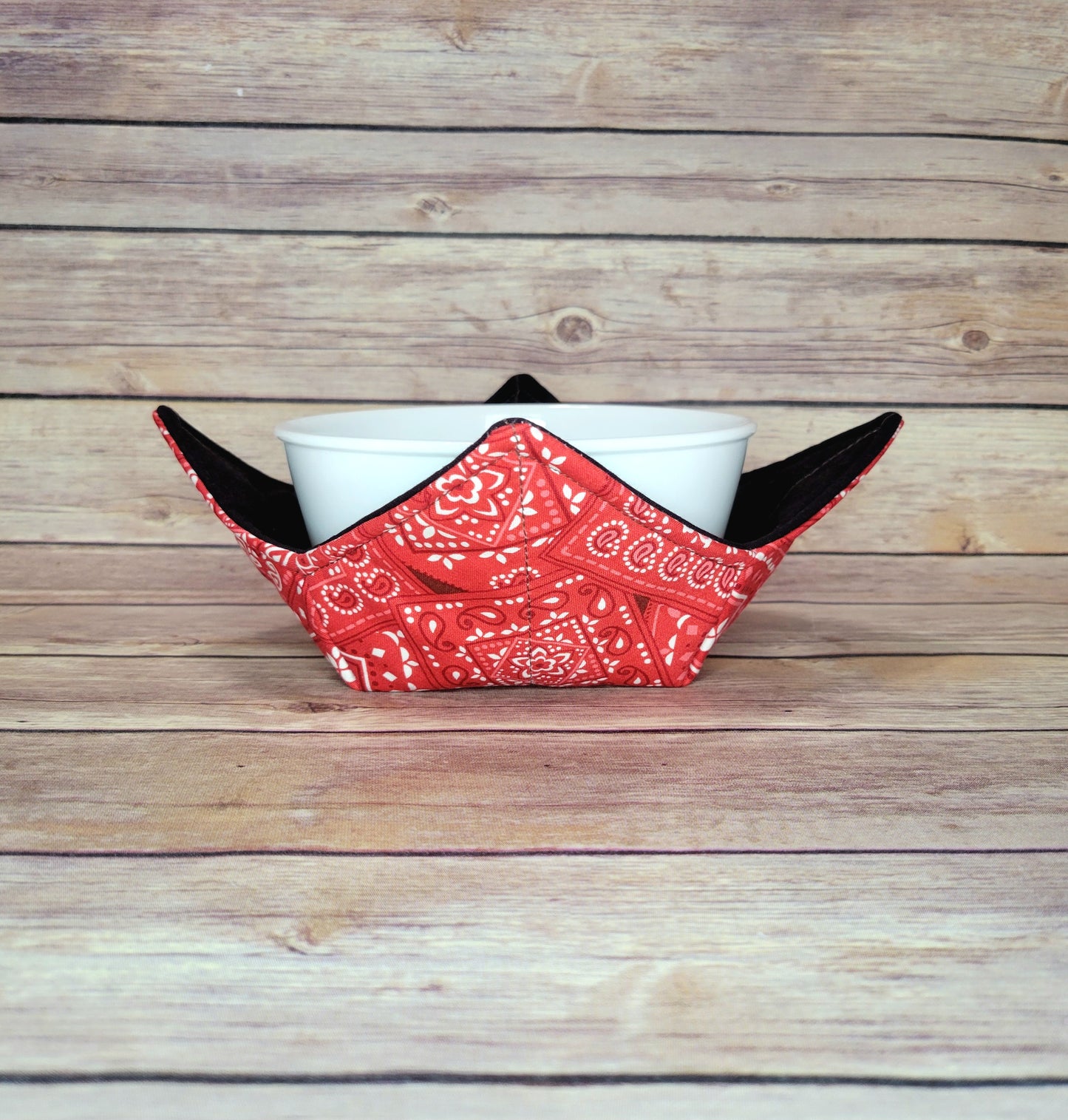 Bandana Bowl Cozy Hot Pad | Western Padded Holder Cover