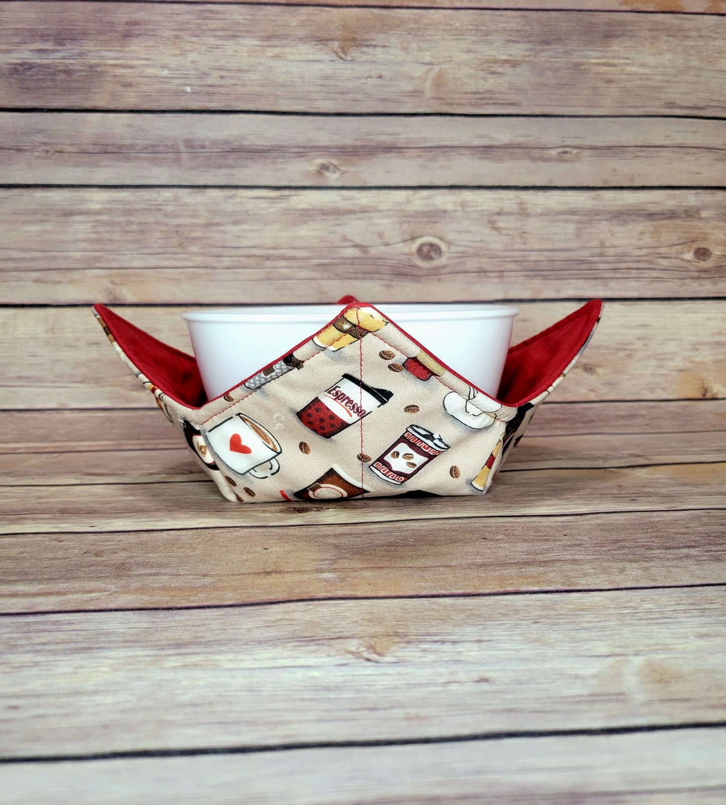 Coffee Cups Bowl Cozy | Latte Cups Hot Pad | Padded Bowl Holder