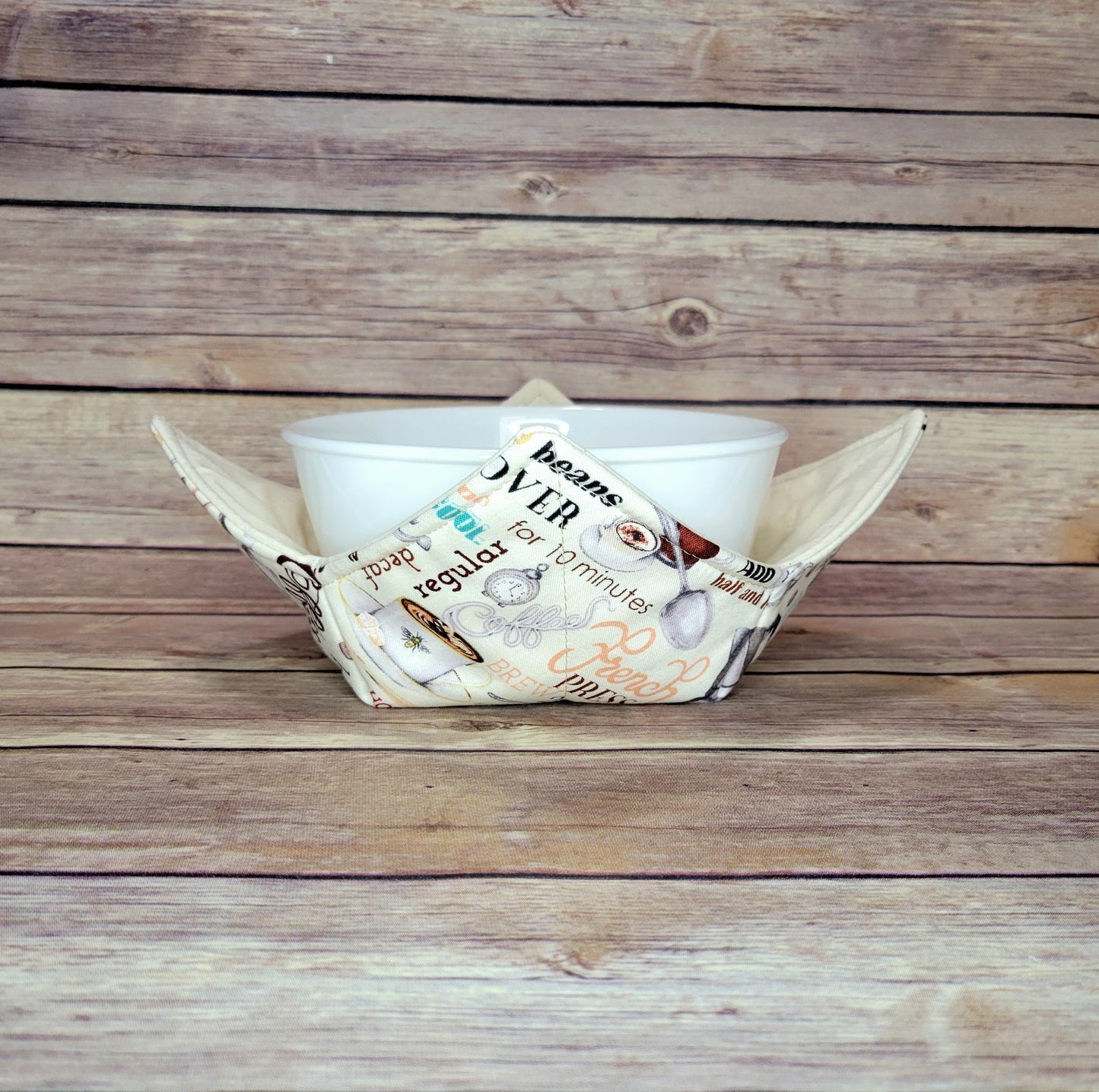 Coffee Cups Bowl Cozy | Latte Cups Hot Pad | Padded Bowl Holder