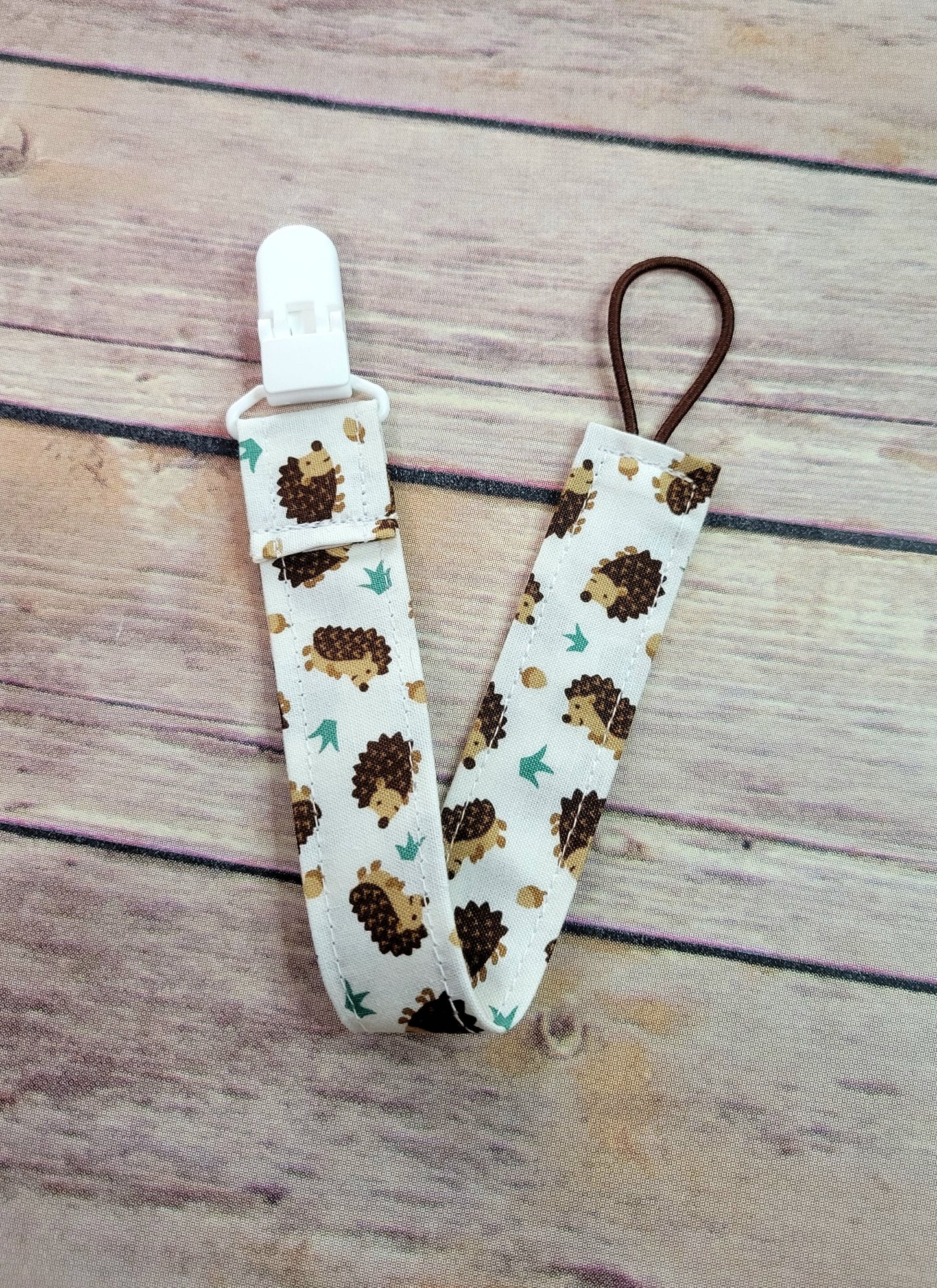 Fabric Pacifier Clip | Baby Boy Girl Paci Holder