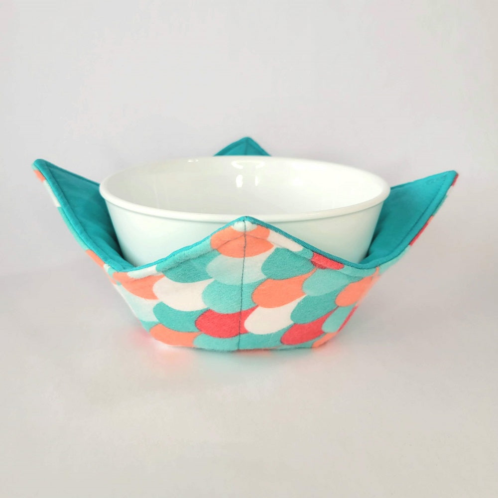 Mermaid Scale Bowl Cozy | Scales Hot Pad Holder