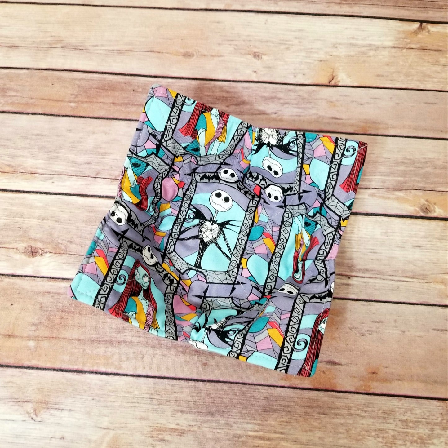 Nightmare Before Christmas Bowl Cozy | Halloween Hot Pad | Skull Padded Holder