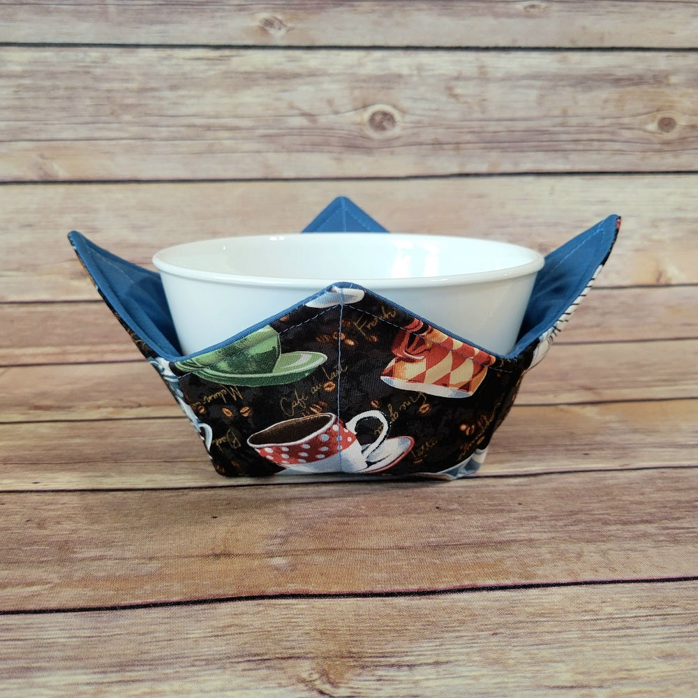 Coffee Cups Bowl Cozy | Latte Cups Hot Pad | Padded Bowl Holder