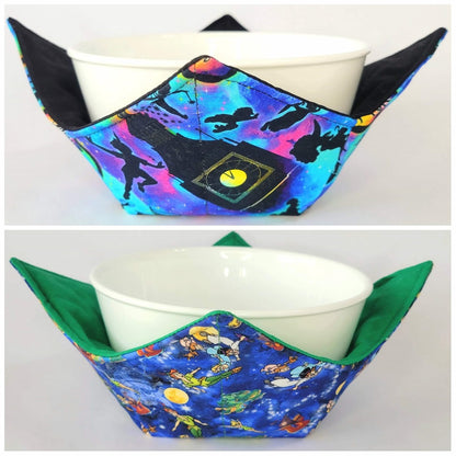 Peter Pan Bowl Cozy | Disney Hot Pad | Blue Padded Holder